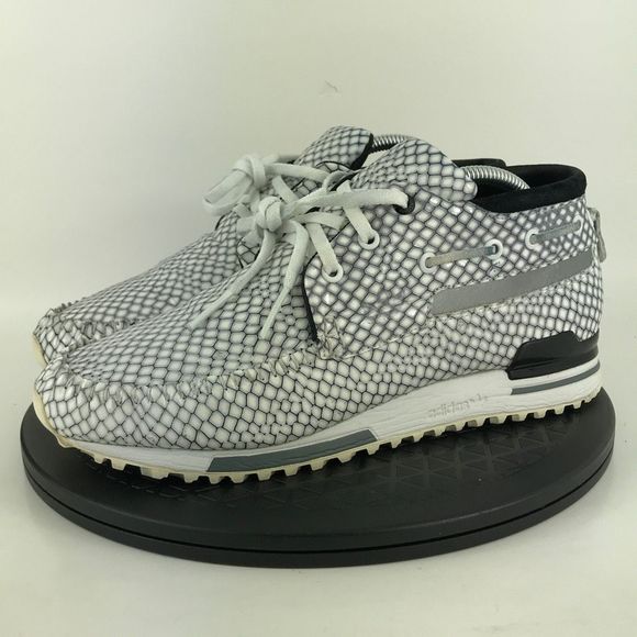 Adidas Other - Adidas Consortium White/Black Athletic Running Shoes 022317 Men’s Size 9